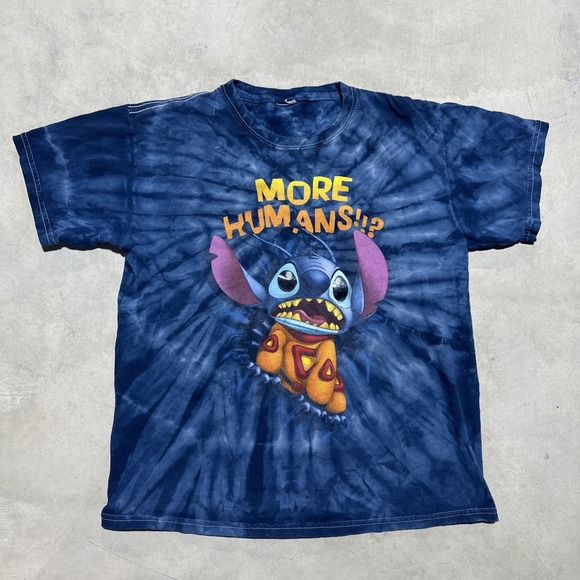 Disney Other - Lilo And Stitch Tie Dye Disney T Shirt Tommorowland Magic Kingdom Parks SZ XL